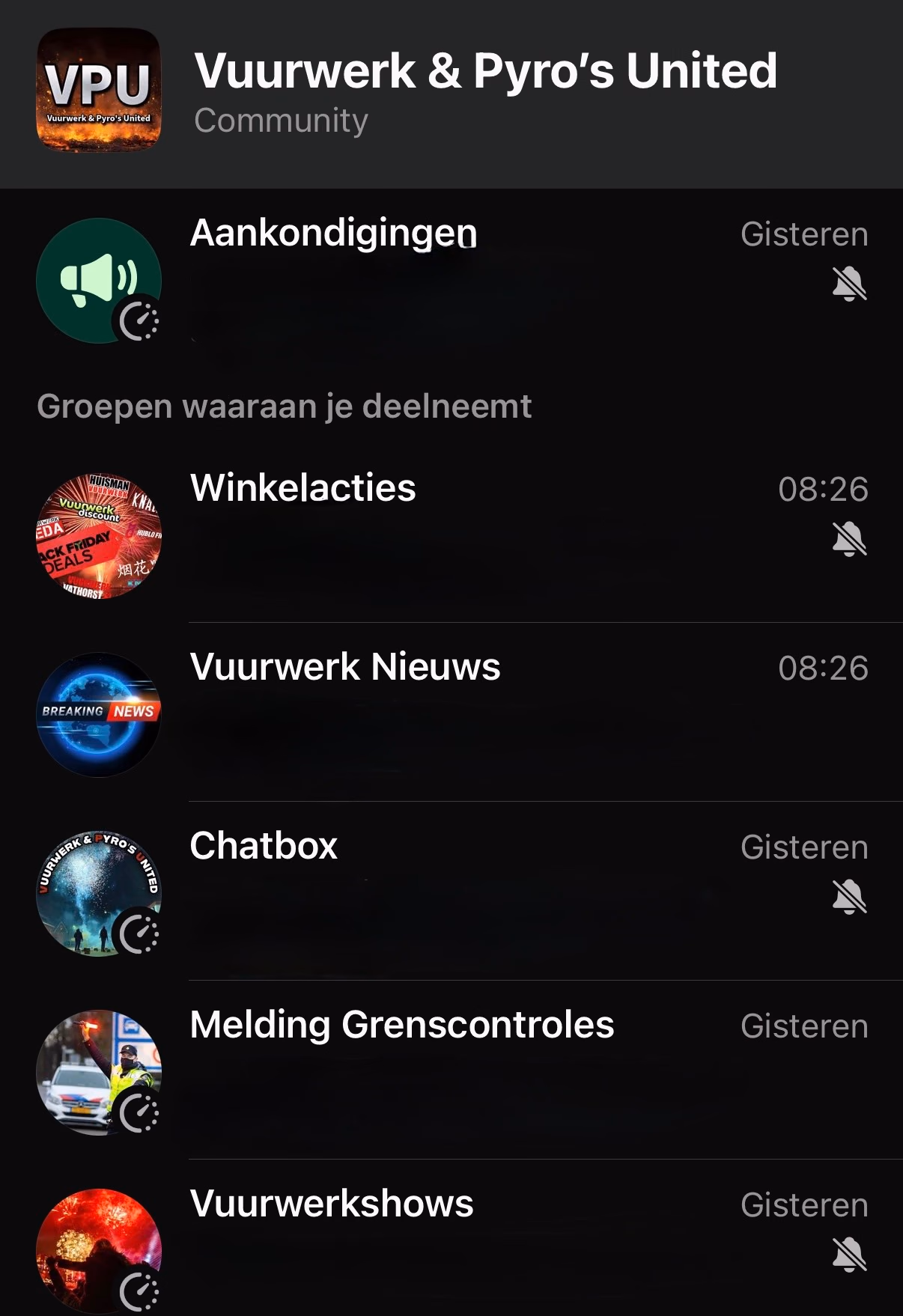 Wist je dat Vuurwerk & Pyro’s United ook actief is op WhatsApp?