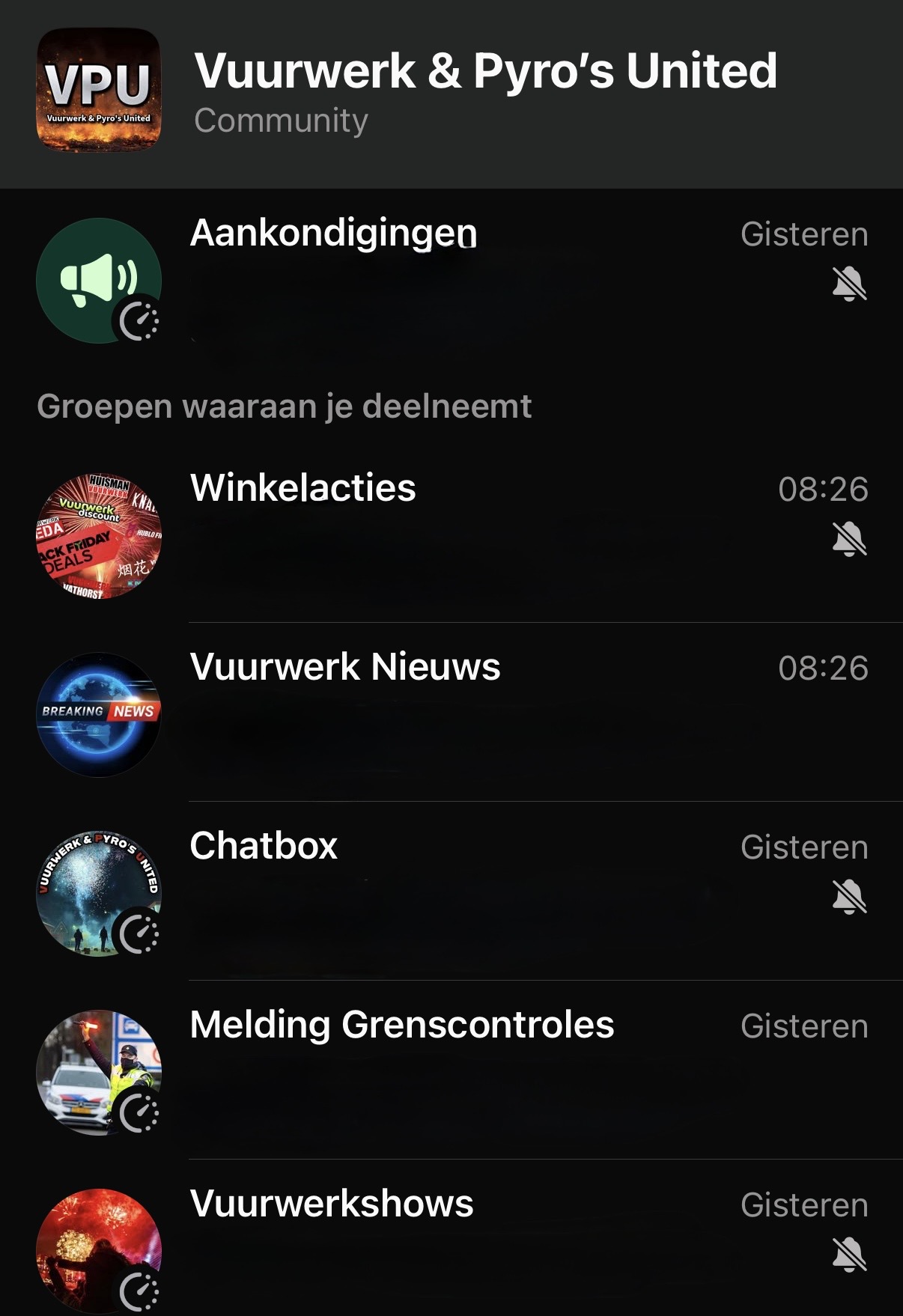 Wist je dat Vuurwerk & Pyro’s United ook actief is op WhatsApp?