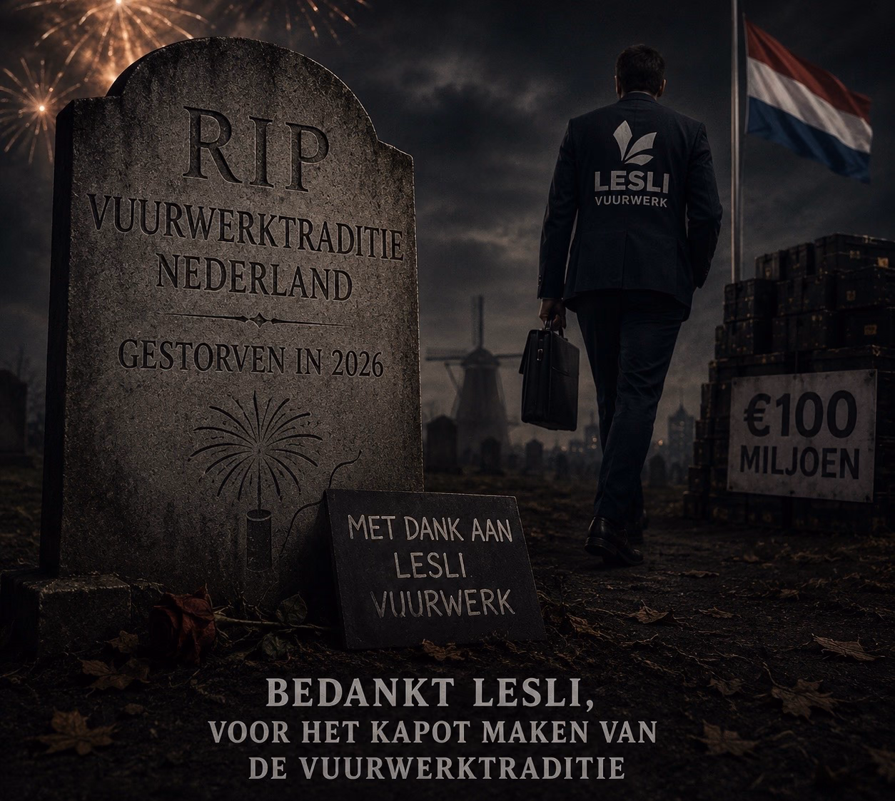 Leo Groeneveld (Lesli) gooit de handdoek in de ring