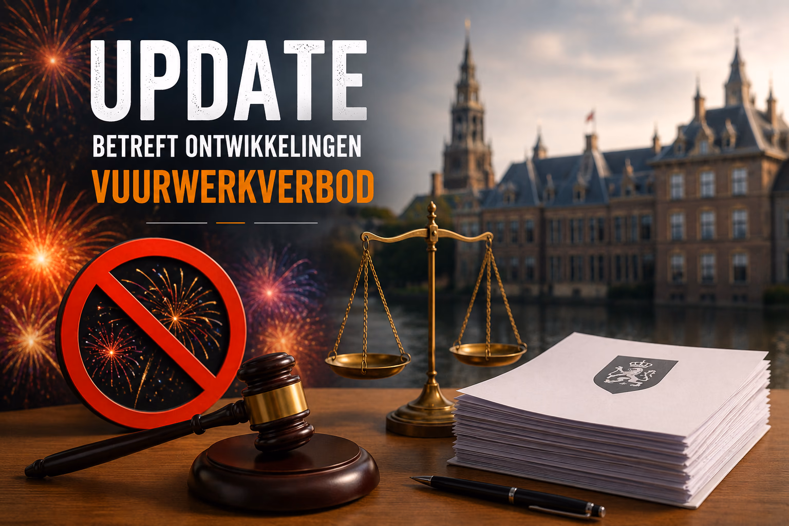 Laatste ontwikkelingen betreft vuurwerkverbod
