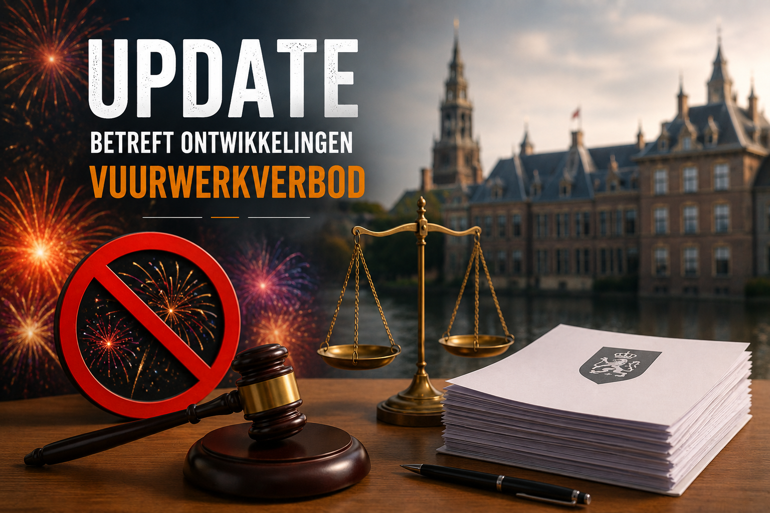 Laatste ontwikkelingen betreft vuurwerkverbod