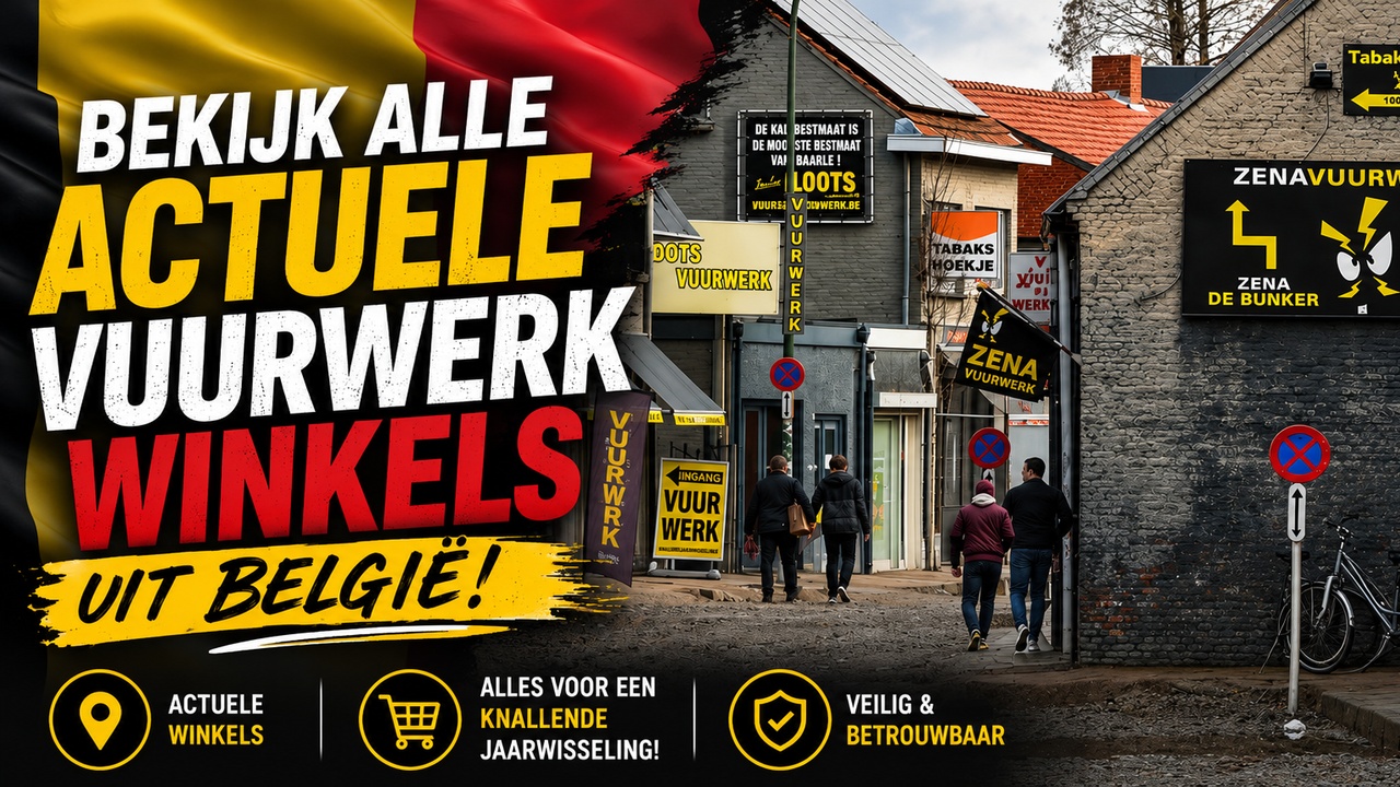 Vuurwerk Kopen in België? Bekijk Alle Vuurwerkwinkels in België