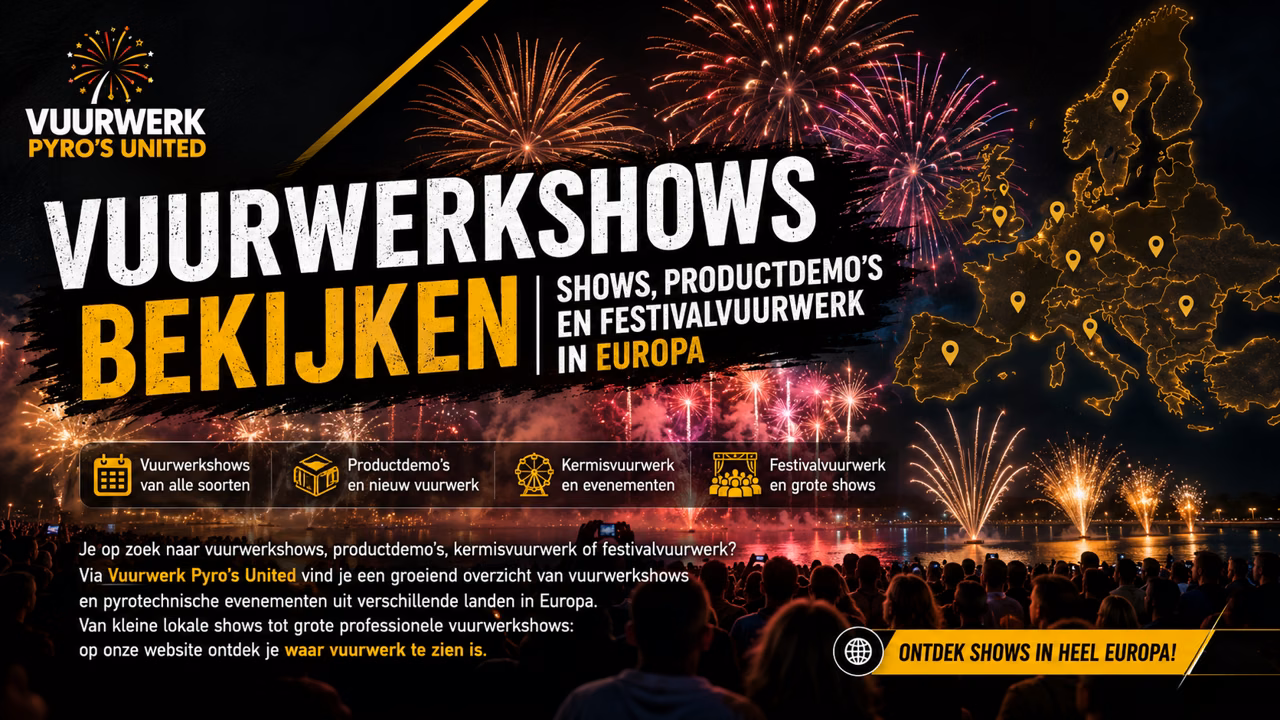 Vuurwerkshows Bekijken | Productdemo's, Kermisvuurwerk En Festivalvuurwerk In Europa